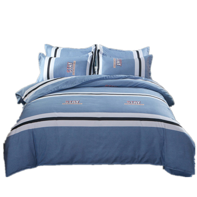 纯棉磨毛被套单件全尺寸全棉被罩