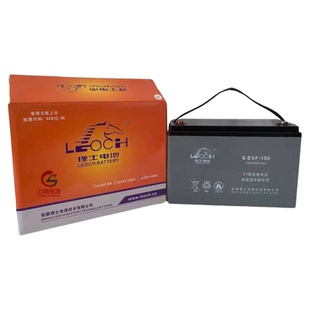理士蓄电池6-EVF-100/12V100AH85A动力DT106/6V225叉车扫地机电瓶