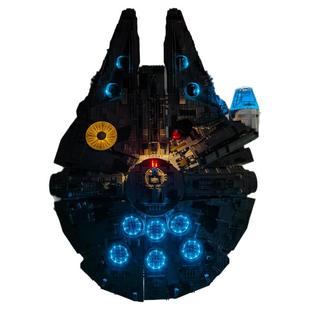 千年隼飞船积木星球大战成人拼装益智玩具高难度巨大模型男孩礼物