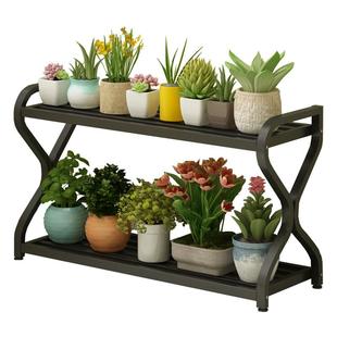 花架子铁艺多层室内悬挂落地式阳台多肉置物架客厅植物摆放盆栽架