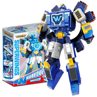 奥迪双钻超级飞侠空间站机器人太空基地变形玩具儿童男孩正版套装