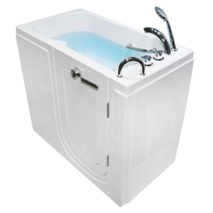 享悦老人无障碍步入式侧开门坐式泡澡亚克力按摩浴缸小户型浴缸