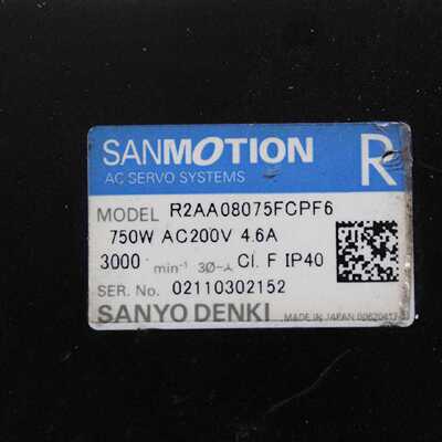 议价R2AA08075FCPF6 Servo Motor适用