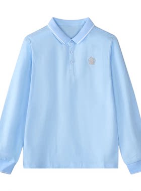 polo衫校服打底儿童棉质