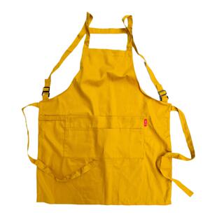 全纯棉H背带日式韩版咖啡厅鲜花艺服务员奶茶家用定制LOGO字围裙
