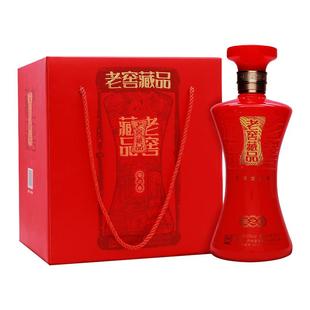 泸州老窖浓香型老窖藏品酒蜀之春60度600ml*4瓶高度白酒婚宴喜酒