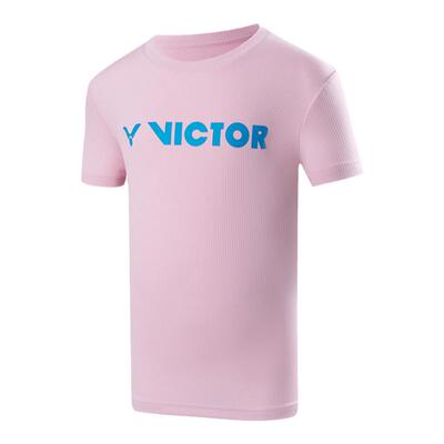 VICTOR/威克多羽毛球服青少系列针织儿童运动短袖T恤 T-42050