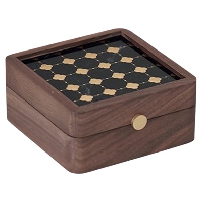 木质手饰收纳盒精致感藏不住