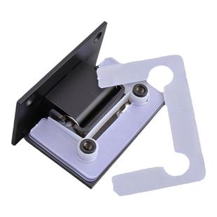 浴室夹垫片玻璃夹透明塑料胶片玻璃门合页护片淋浴房铰链胶垫配件