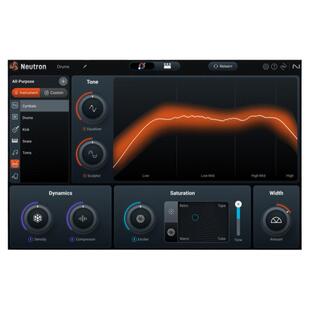 iZotope Neutron 5 智能AI混音插件人声后期音频插件效果器套装包