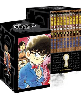 【当当网】名侦探柯南漫画1-105册卷 1-10辑盒装版 青山刚昌著名侦探柯南20周年人物角色设定集 动漫原著漫画书长春出版社正版书籍