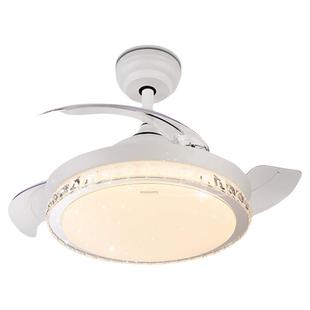 飞利浦风扇灯吊扇灯隐形一体家用客厅卧室餐厅吸顶电扇灯吊灯