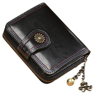 品牌小钱包女短款真皮女士2025新款卡包女式零钱包女款迷你高级