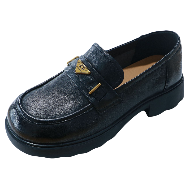 诗路花语英伦风小皮鞋乐福鞋单鞋