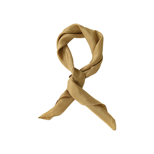 远家经典款 草木染茶染纯桑蚕丝大方巾丝巾领巾头巾围巾秋LF638