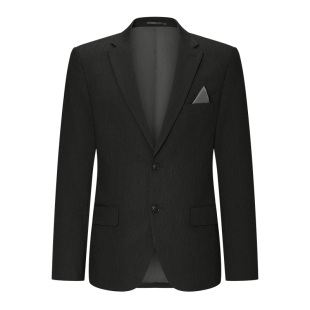 【抗菌/多面弹性/商场同款】G2000男装2026春夏商务黑色正装西服.