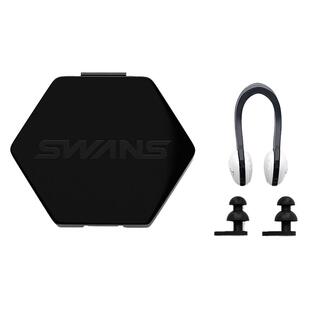 swans游泳鼻夹耳塞防呛水专业潜水成人儿童硅胶防滑鼻塞游泳装备