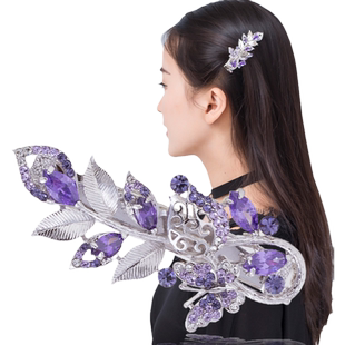 发夹 边夹 斜刘海 成人 短发 古风 顶夹一字夹刘海 发前夹头饰