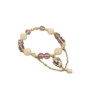 复古宫廷风童话梦境蓝色琉璃手链小众设计高奢高级感串珠手串手链