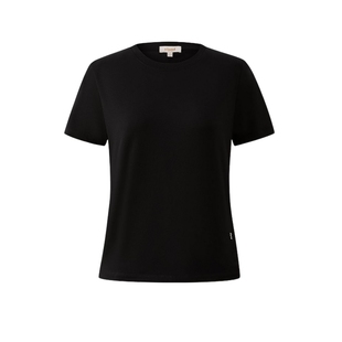 【莱赛尔】Eland衣恋T恤女圆领舒适合身短袖上衣2025夏季新款