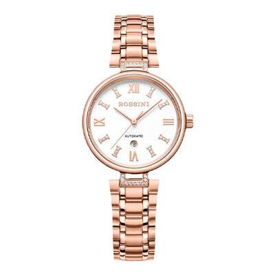 罗西尼旗舰手表女典美系列简约优雅气质防水机械女士腕表5230190