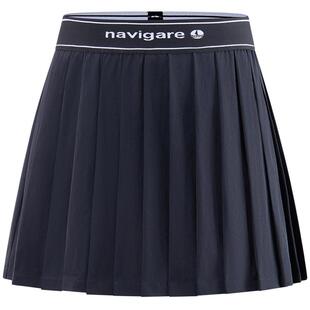 Navigare小帆船短款运动半身裙女2026夏季薄款显瘦裙裤A字百褶裙