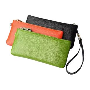 真皮时尚钱包女士新款多功能学生轻薄长款手拿包拉链零钱包钱夹袋