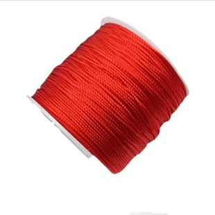 编织线绳红线吊坠绳挂绳红绳手工DIY编织手链项链串珠戒指编织绳