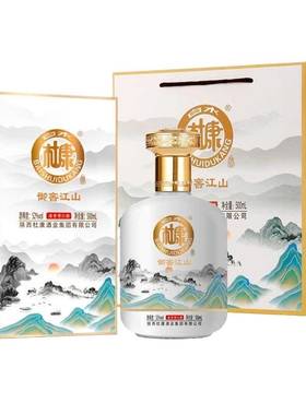 白水杜康白酒整箱6瓶52度500ml浓香型配3个袋纯粮食礼品