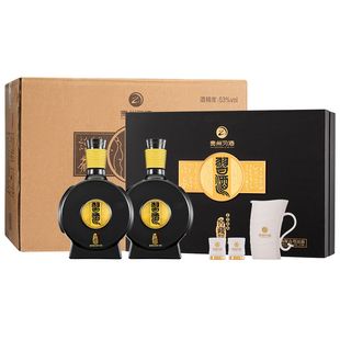 白酒送礼 习酒窖藏1988双瓶礼盒整箱装500mL*2瓶*3盒【官方旗舰】