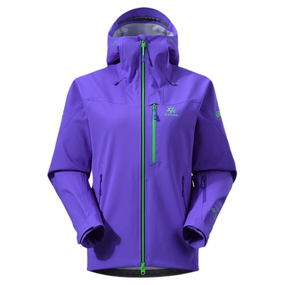 凯乐石滑雪软壳衣GTX3L面料拼接