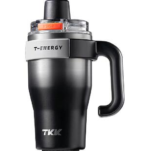 TKK巨无霸保温杯大容量水杯保冷冰霸杯陶瓷内胆吸管咖啡杯车载杯