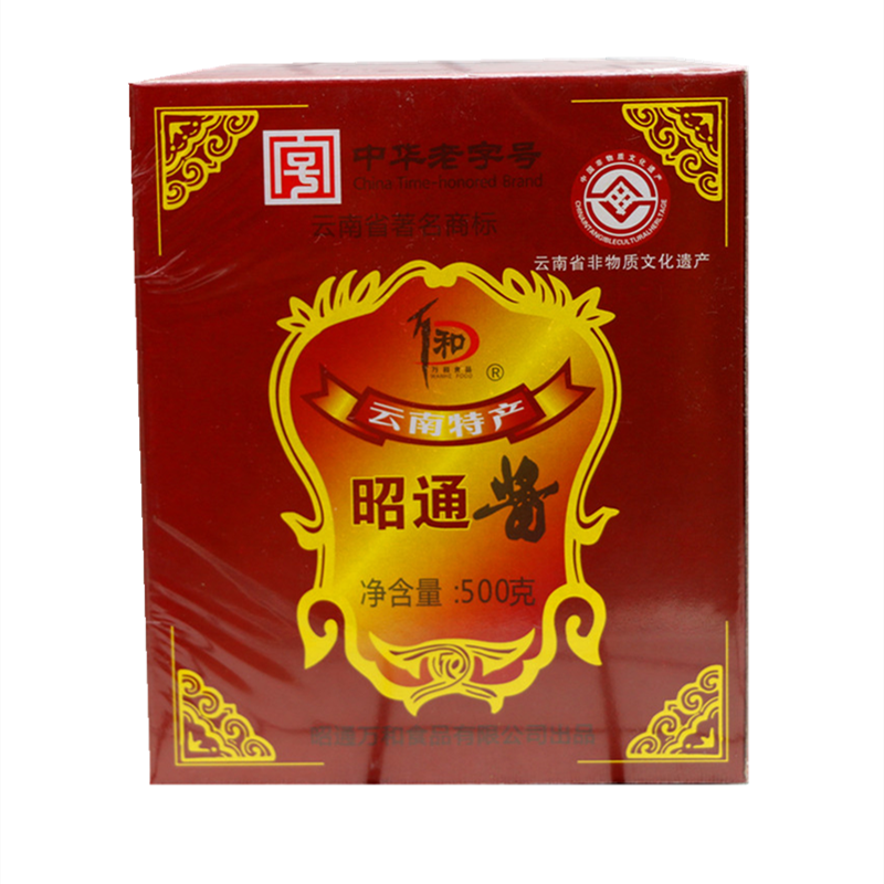 万和昭通酱500克黄豆酱