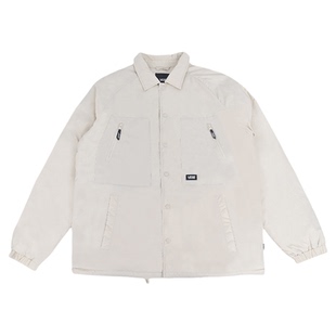 VANS范斯新款男百搭时尚羽绒服夹克保暖休闲翻领外套VN000QR92N1