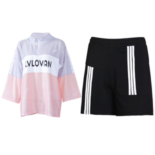 运动服套装女春秋款学生大码宽松健身房休闲速干晨跑服跑步套装