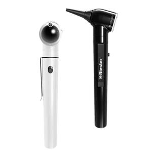 Riester睿德光纤医用检耳镜电耳镜耳窥镜直接间接检眼镜