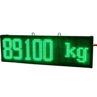 金威士地磅外接显示屏耀华柯力顶松专用外接大屏防水防晒YHL系列