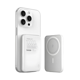 【国家3C认证】毕亚兹磁吸充电宝超薄小巧便携Magsafe无线2026新款适用iphone16苹果17专用快充15飞机可携带