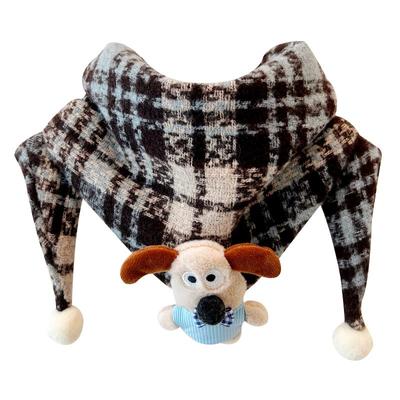 秋冬新款~儿童防风保暖三角巾