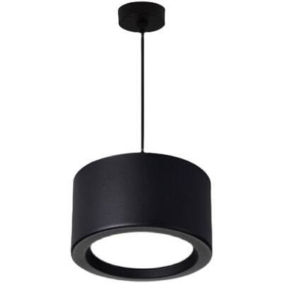 明装吊线筒灯led商场办公楼吊杆