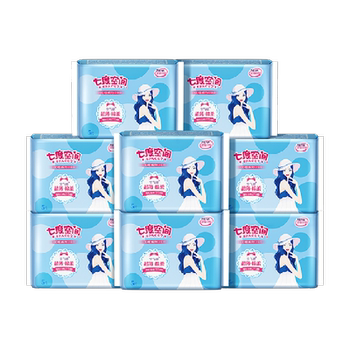 七度空间优雅夜用卫生巾券后39.9元包邮