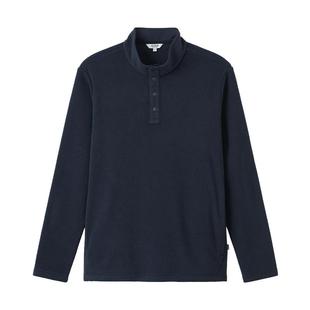 AIGLE艾高男士上衣Polartec保暖立领抓绒衣户外休闲打底衫内搭