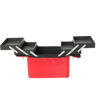 宝莲娜大号大容量多层专业化妆包手提美甲纹绣彩妆工具箱韩国包邮