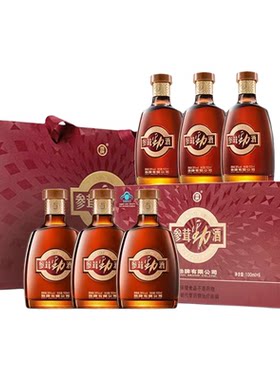 劲牌38度参茸劲酒中国100ml*6瓶
