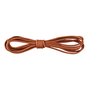 细鞋带2毫米圆男士小皮鞋无弹力棉微打蜡米黑蓝白色原装通用替换