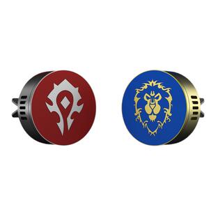 Blizzard暴雪游戏官方周边魔兽世界部落联盟阵营款车载多用香薰