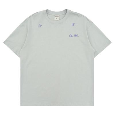MENTMATE25SS刺绣手势T恤