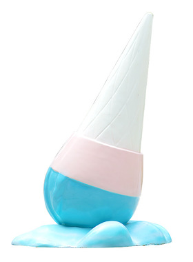 网红仿真冰淇淋雕塑商场甜品店