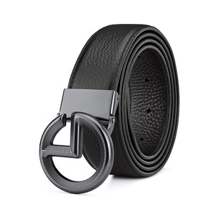金利来皮带男士自动扣腰带内穿裤带休闲商务礼盒百搭牛皮内扣新款