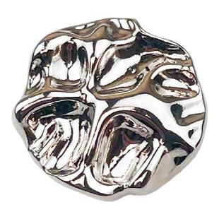 新款复古金属纽扣时尚简约质感衬衣扣合金西装扣男女百搭上衣钮扣